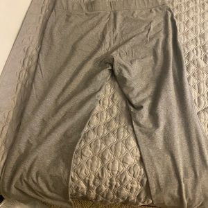 Grey yoga pants